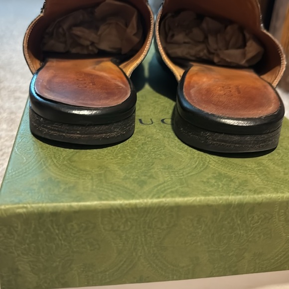 Gucci Princetown Mules 40. Black Slip ons. - Picture 8 of 16